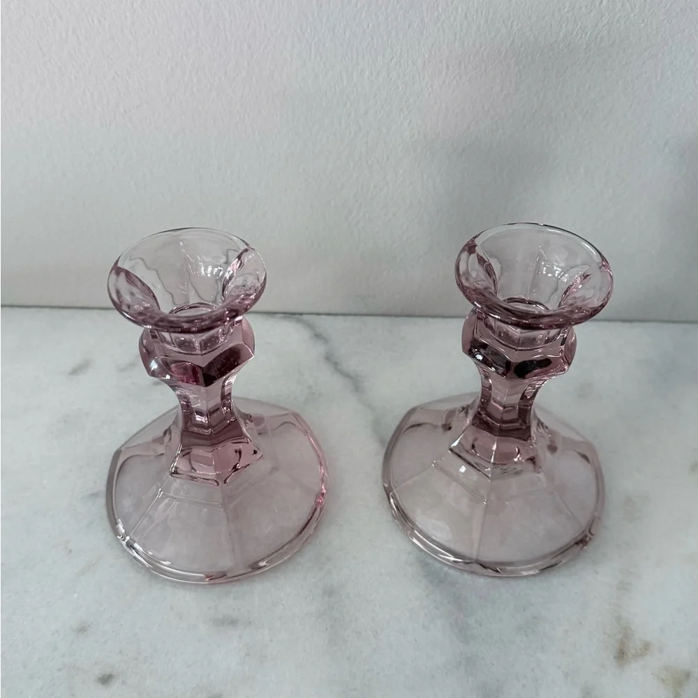 Libbey pair vintage
